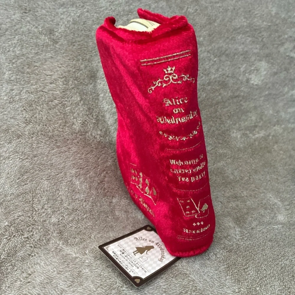 Alice on Wednesday Red Cosmetic Bag